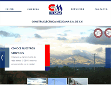 Tablet Screenshot of construelectrica.com